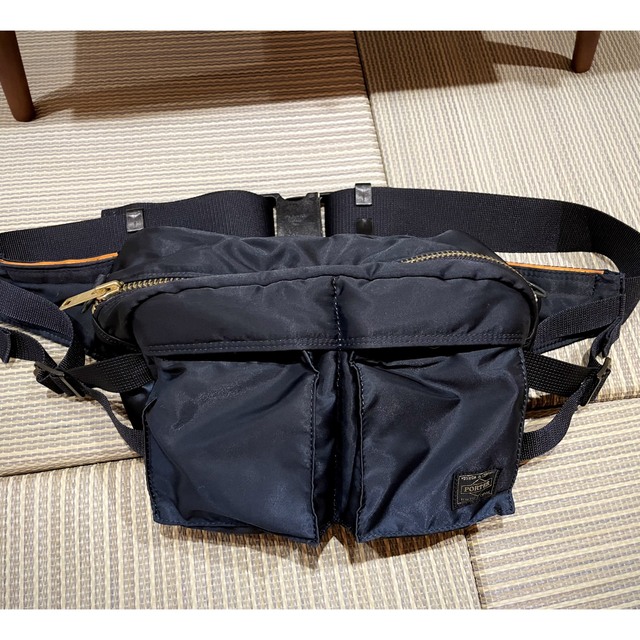 ほぼ未使用!レア✨ネイビー✨ポーターボディバッグ