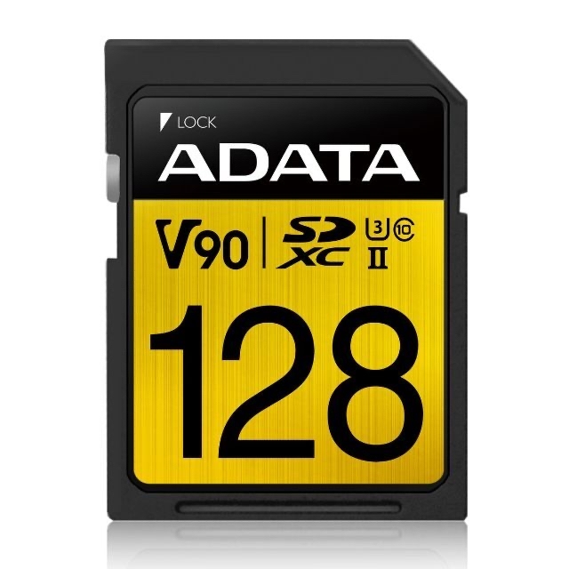 ADATA SD 128GB UHS-II U3 V90