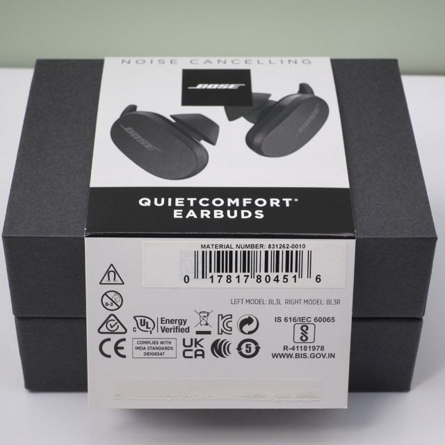 【全商品オープニング価格 特別価格】 Bose QuietComfort Earbuds ブラック 箱付き イヤフォン
