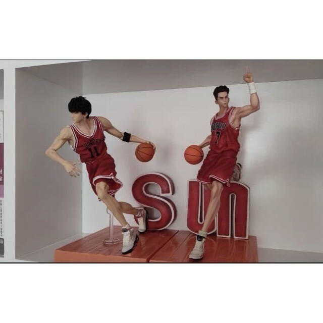 5人セット　slam dunk スラムダンク　フィギュア 海外PVC製 エンタメ/ホビーのフィギュア(アニメ/ゲーム)の商品写真