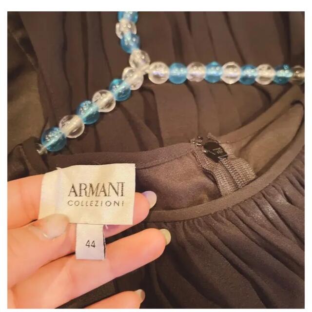 アルマーニ　ARMANI ワンピース レディースのワンピース(ひざ丈ワンピース)の商品写真