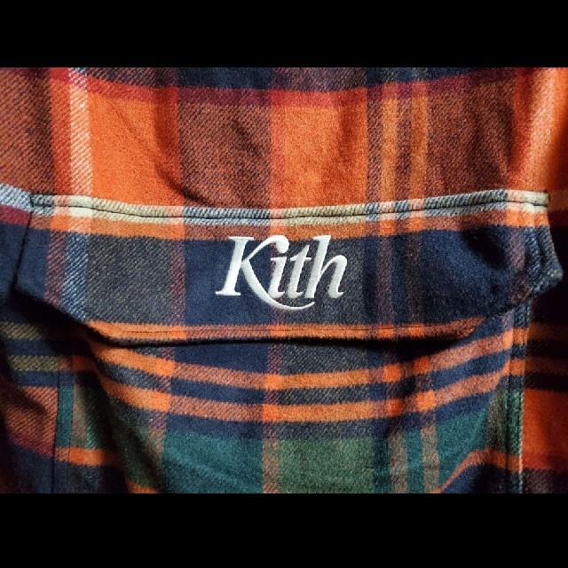 Kith フーディ XSサイズ フラネル ハリスツイード マルチカラー メンズのトップス(パーカー)の商品写真