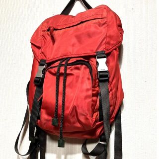 プラダ(PRADA)の希少　プラダV135 REDバックパック(リュック/バックパック)