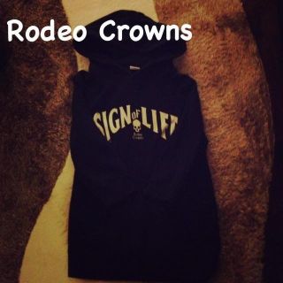 ロデオクラウンズ(RODEO CROWNS)のRodeo 七分袖パーカー(パーカー)