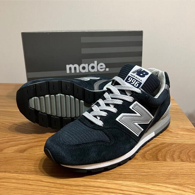 ニューバランスM996NAV Made in USA ネイビー