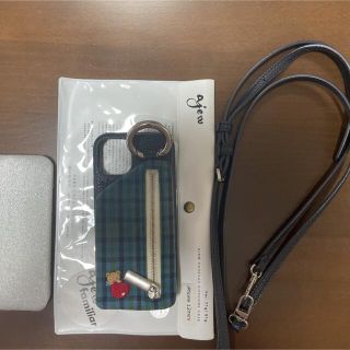 ファミリア(familiar)のfamiliar ajew iPhoneケース　iPhone12mini(iPhoneケース)