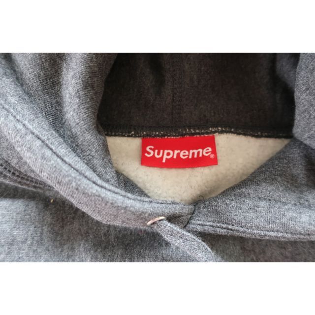 (M)Supreme Box Logo Hooded Swaetshirtグレー