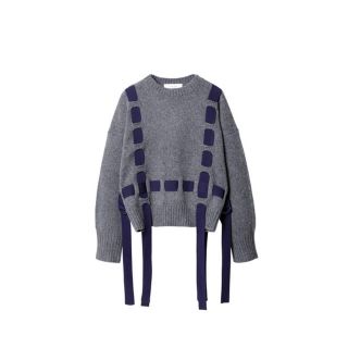 ルシェルブルー(LE CIEL BLEU)のLE CIEL BLEU  Tape Detail Knit Tops ニット(ニット/セーター)