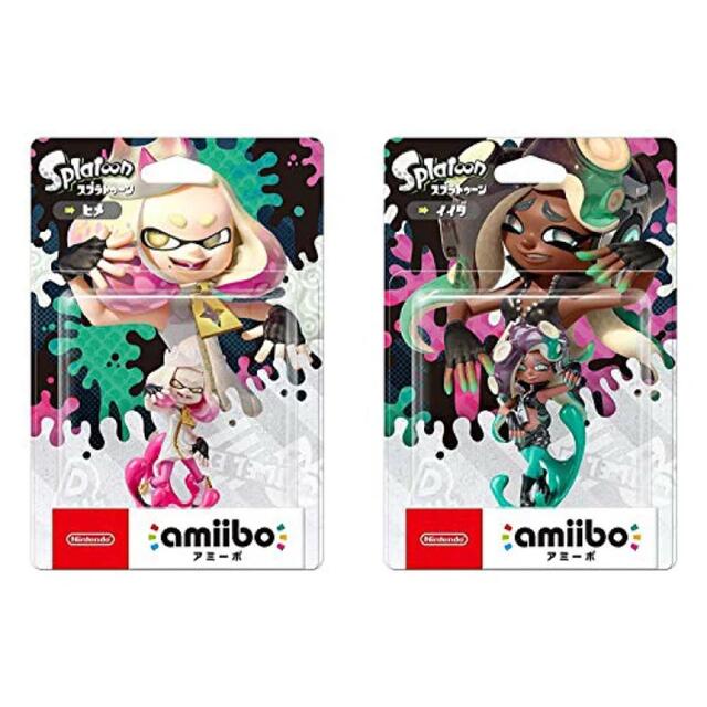 amiibo 2体セット[ヒメ/イイダ] (スプラトゥーンシリーズ)ゲームキャラクター