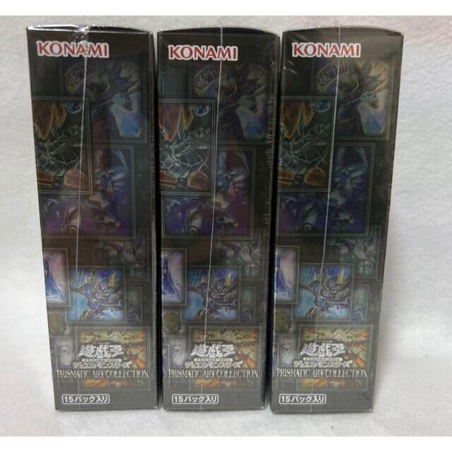 遊戯王　PRISMATIC ART COLLECTIONシュリンク付 3box