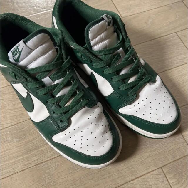 新品未使用　NIKE ダンク LOW レトロ　チームグリーン　27.0