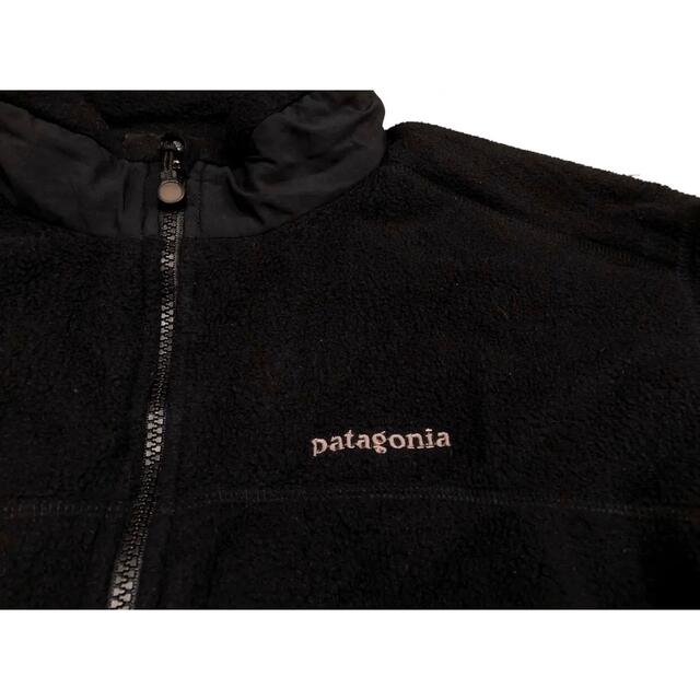 patagonia(パタゴニア)の2004年 Patagonia パタゴニア R3 フリース  ジャケット 黒 L メンズのジャケット/アウター(ナイロンジャケット)の商品写真