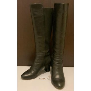 ブルーノマリ(BRUNOMAGLI)のSALE美品 brunomagli ロングブーツ　レディース35.5(22.5）(ブーツ)