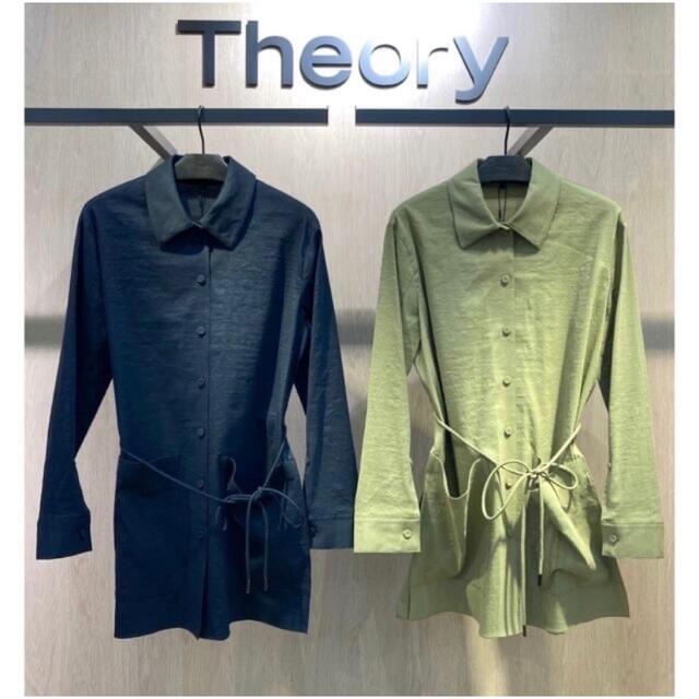 Theory 21ss リネンシャツジャケット