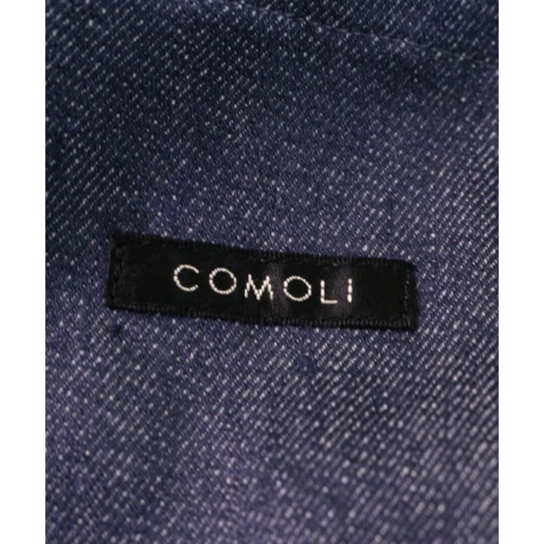 COMOLI(コモリ)のCOMOLI コモリ カジュアルジャケット 2(M位) インディゴ 【古着】【中古】 メンズのジャケット/アウター(テーラードジャケット)の商品写真