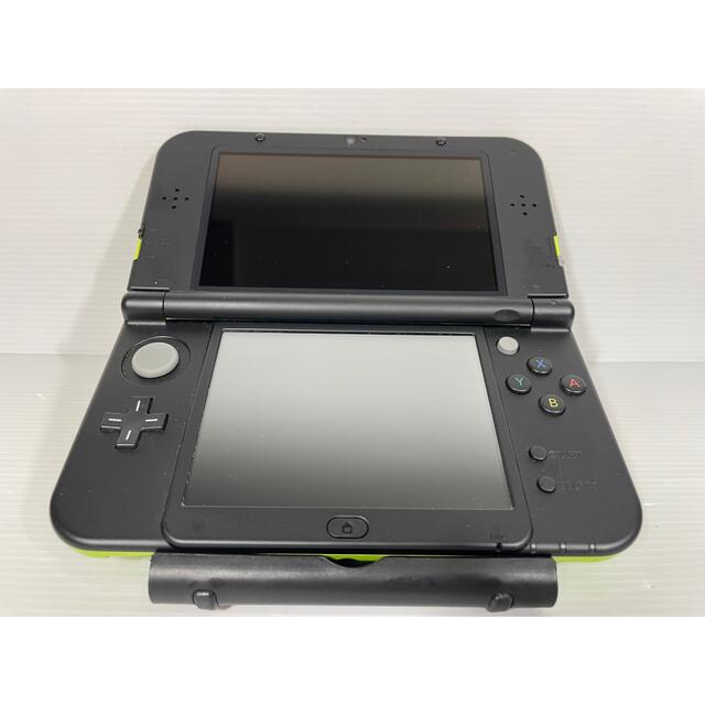 【完品】 Newニンテンドー3DS LL ライム×ブラック 任天堂 本体