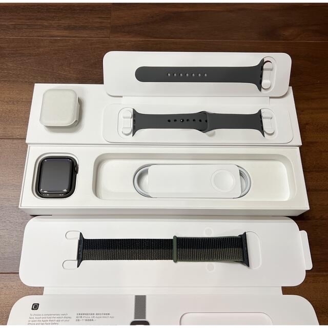格安 - Watch Apple 【おまけ付】Apple チタンブラック 45mm Edition 7