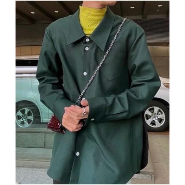 Namacheko ashtrakan overshirt green | tspea.org