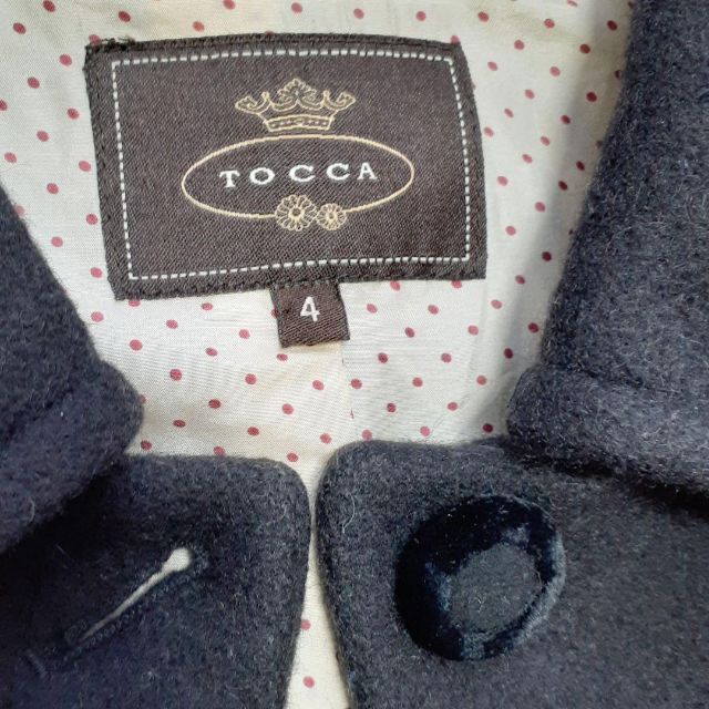 TOCCA(トッカ)の◆TOCCA トッカ◆上品綺麗　ウール コート　ステンカラー 　レディース服 レディースのジャケット/アウター(その他)の商品写真