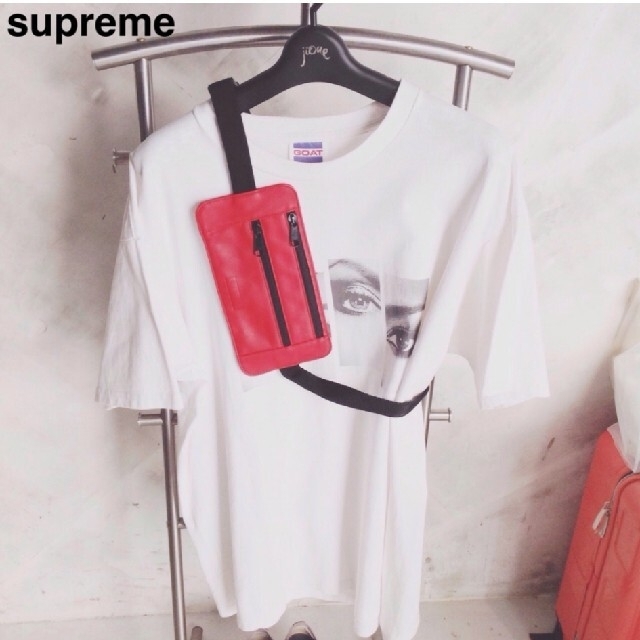 19SS Week15 Supreme Leather Waist Bag - ウエストポーチ