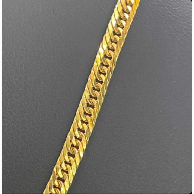 金高騰中‼️ k18 gold jewelry ネックレス　喜平8面トリプル 1