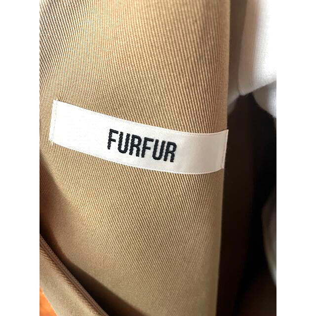 fur fur(ファーファー)の最終値下げ　FURFUR ペンキフレアワンピース レディースのワンピース(ロングワンピース/マキシワンピース)の商品写真