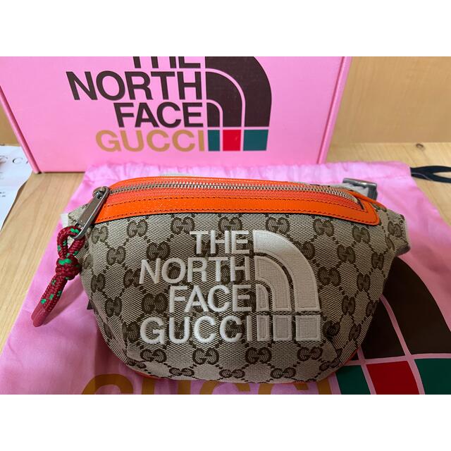 Gucci(グッチ)のTHE NORTH FACE×GUCCI ウエストバッグ サイズ95 メンズのバッグ(ショルダーバッグ)の商品写真