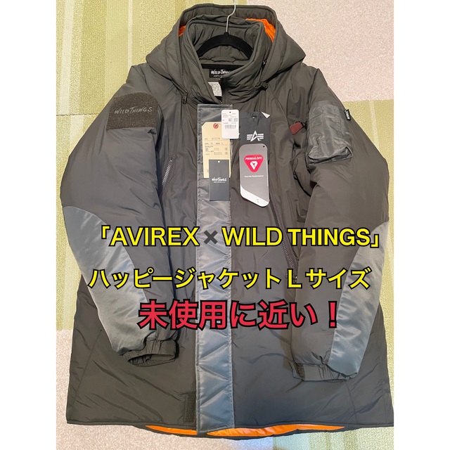 最安値！AVIREX×WILD THINGSコラボHAPPY JACKET！