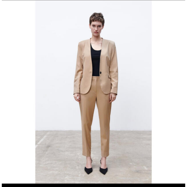 ZARA - ZARA レディースパンツスーツセットアップの通販 by 心|ザラ ZARA - ZARA レディースパンツスーツセットアップの通販 by 心|ザラ