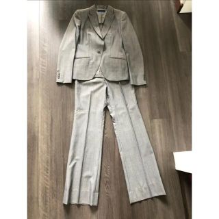 スーツカンパニー(THE SUIT COMPANY)のパンツスーツ　ベルトセット　グレー(スーツ)