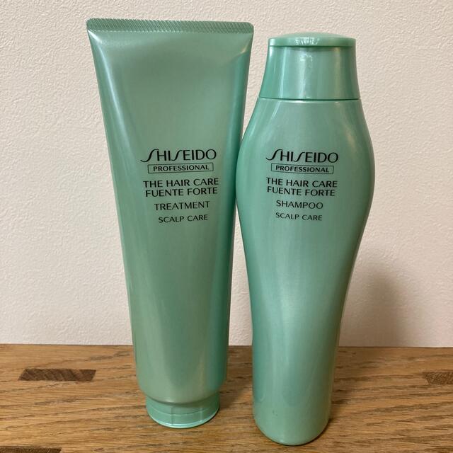 SHISEIDO (資生堂)(シセイドウ)のフェンテフォルテスカルプケアシャンプー　トリートメントセット コスメ/美容のヘアケア/スタイリング(トリートメント)の商品写真