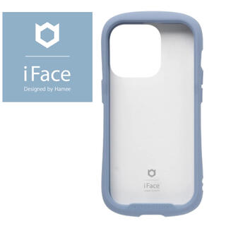 新品 iFace Reflection iPhone14シリーズ ペールブルー(iPhoneケース)