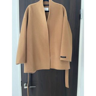 nae アリュールコート キャメル - ガウンコート
