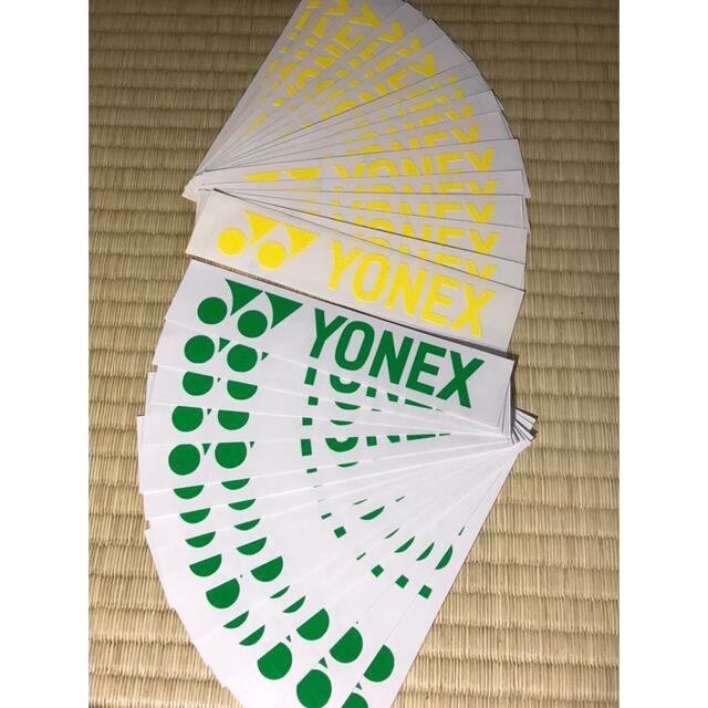 YONEXカッティングステッカー４枚セット