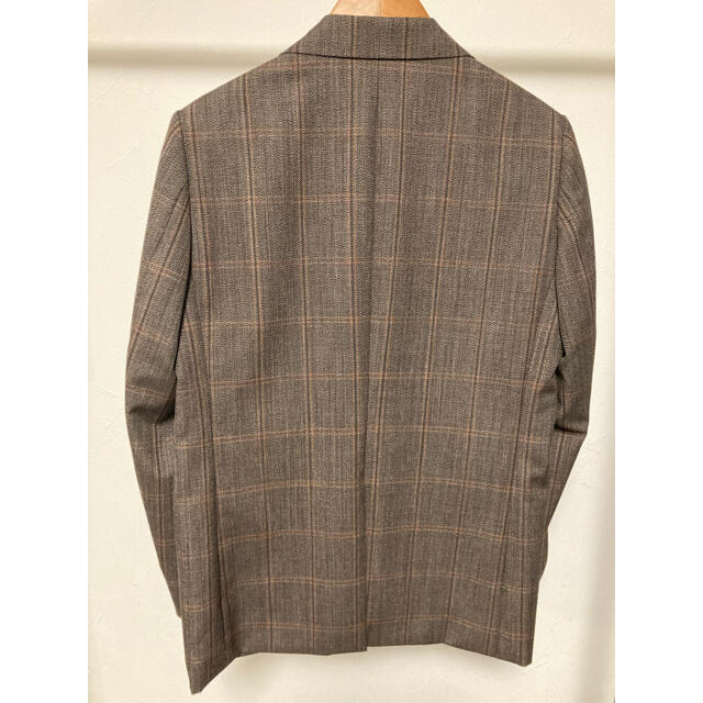 21aw AURALEE BLUEFACED WOOL CHECK ジャケット