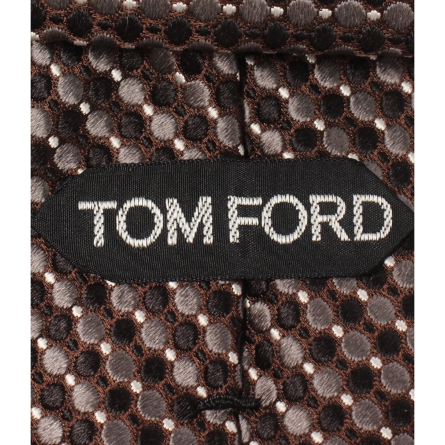 TOM FORD(トムフォード)の美品 トムフォード TOM FORD ネクタイ シルク100％    メンズ メンズのファッション小物(ネクタイ)の商品写真