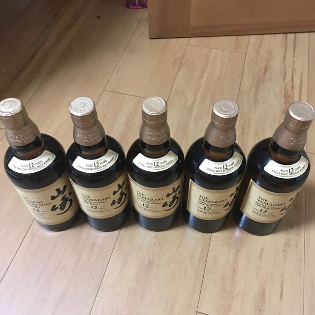 山崎12年　700ml 新品未開封　5本セット