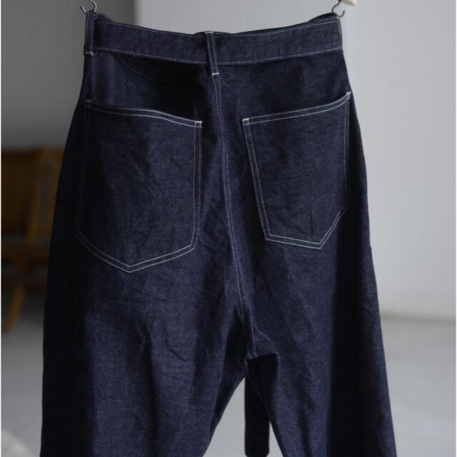blurhms 12.9oz DENIM LONG BELTED PANTS 華麗 www.cecile-roger.com