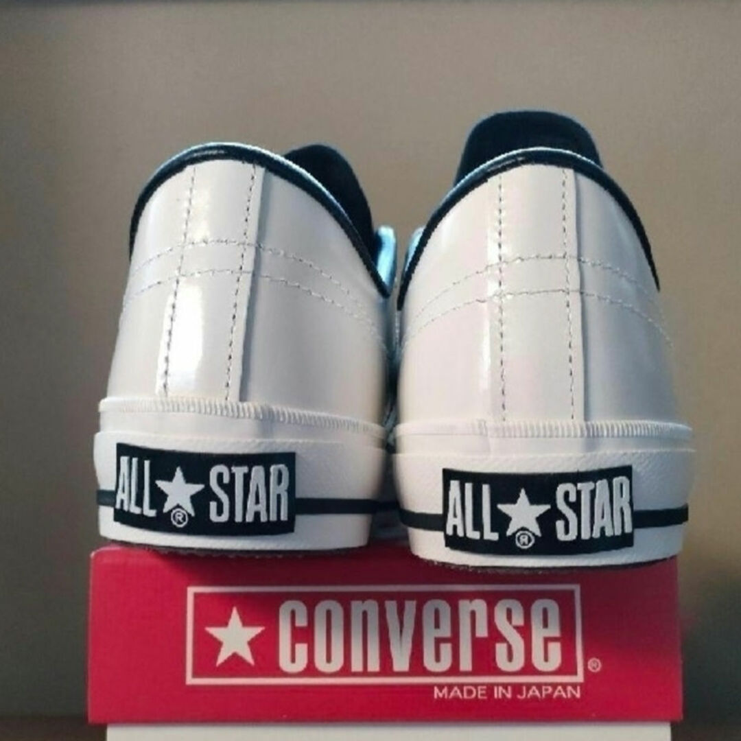 CONVERSE(コンバース)の★【新品未使用】コンバースONE STAR J ホワイト／ブラック 25.5cm メンズの靴/シューズ(スニーカー)の商品写真