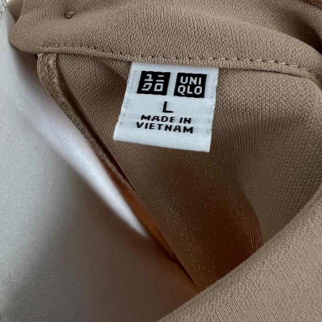 UNIQLO(ユニクロ)のフレンチスリーブブラウスL レディースのトップス(シャツ/ブラウス(半袖/袖なし))の商品写真