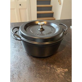 バーミキュラ　VERMICULAR Oven Pot Round #26(鍋/フライパン)