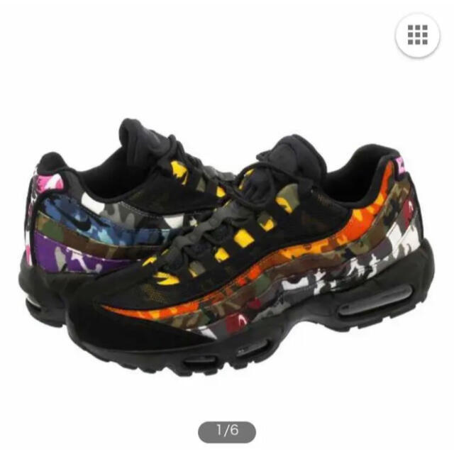 NIKE AIRMAX95 ERDLPARTY BLACK/MULTI CAMO