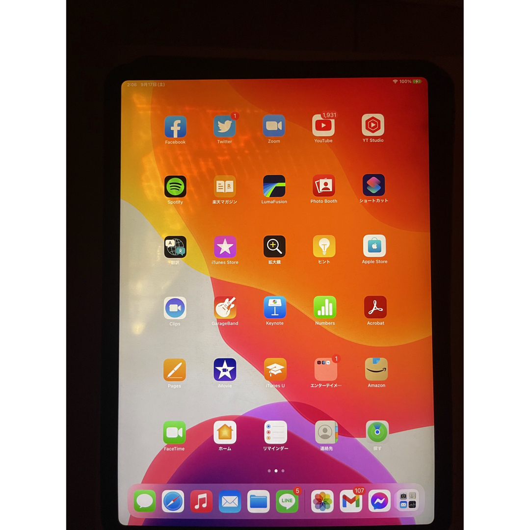 iPad(アイパッド)のiPad Pro第二世代 スマホ/家電/カメラのPC/タブレット(タブレット)の商品写真