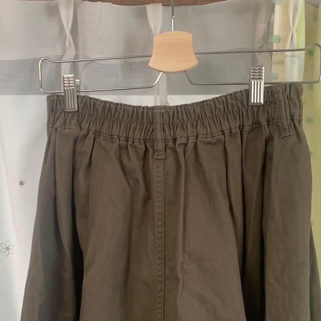 OLIVEdesOLIVE(オリーブデオリーブ)のカーキロングスカート レディースのスカート(ロングスカート)の商品写真