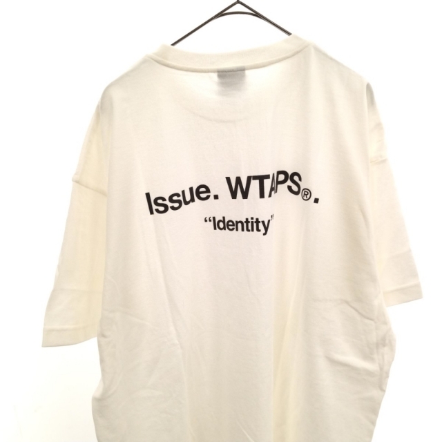 wtaps 221ATDT-STM07S IDENTITY Tシャツ　ホワイト白