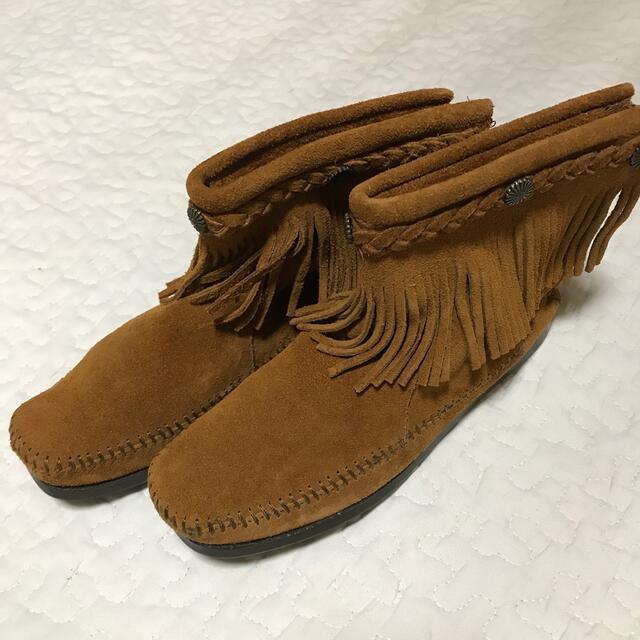 Minnetonka フリンジブーツサイズ6【新品・未使用】