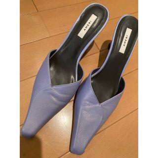 アメリヴィンテージ(Ameri VINTAGE)のameri アメリ LITTLE SQUARE TOE MULE(ミュール)