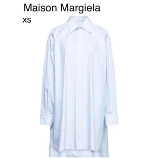 高級感 Martin Maison Margiela ブラウス ワンピース シャツ オーバーサイズ 【定価12.5万】メゾンマルジェラ