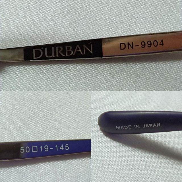 商品未使用品展示品D未使用品　展示品　D'URBAN　メガネ　フレーム　DN-9904　日本製
