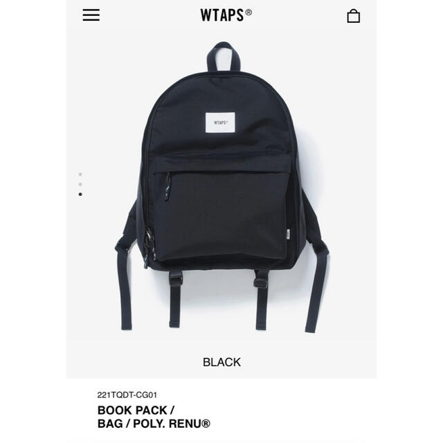 WTAPS 22SS BOOK PACK ダブルタップス バックパック リュック